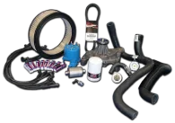 Engine install kit and parts